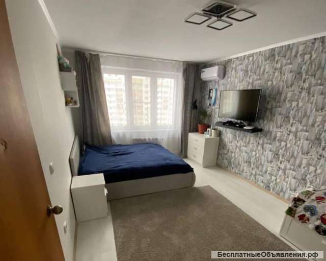 1 к.кв. 40 м2 евроремонт Трошева