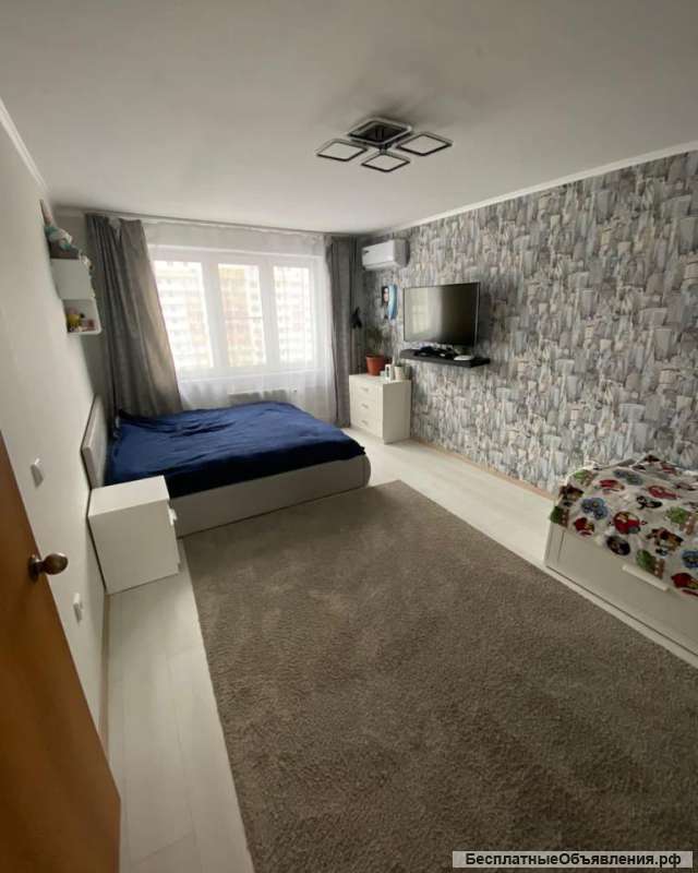 1 к.кв. 40 м2 евроремонт Трошева