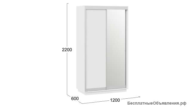 Шкаф-купе 2-х дверный «Румер» - СШК 1.120.60-11.13