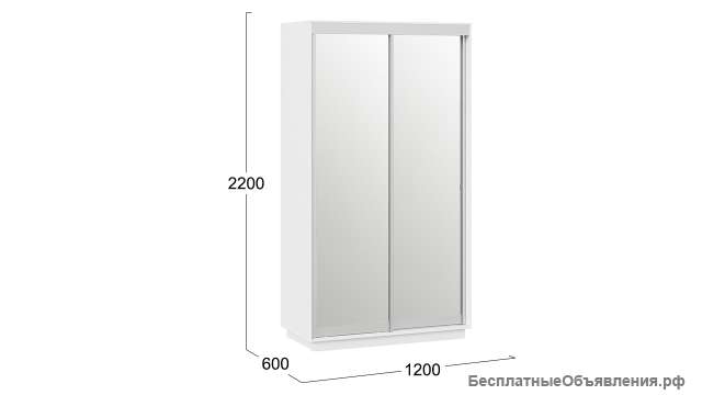 Шкаф-купе 2-х дверный «Румер» - СШК 1.120.60-13.13