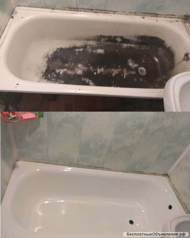 Реставрация ванн жидким акрилом