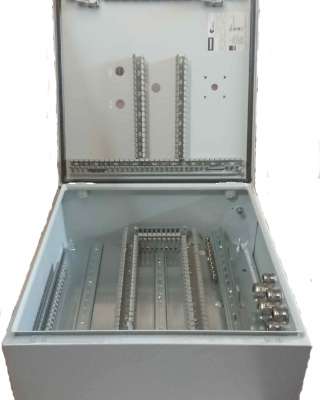 Распределительный шкаф Rittal с монтажной панелью