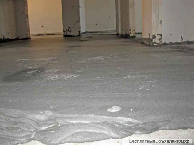 Cтяжка пола пенобетон и полистиролбетон