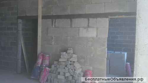 Кладка блоков