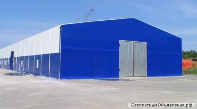 Быстровозводимые склады, ангары из сэндвич панелей