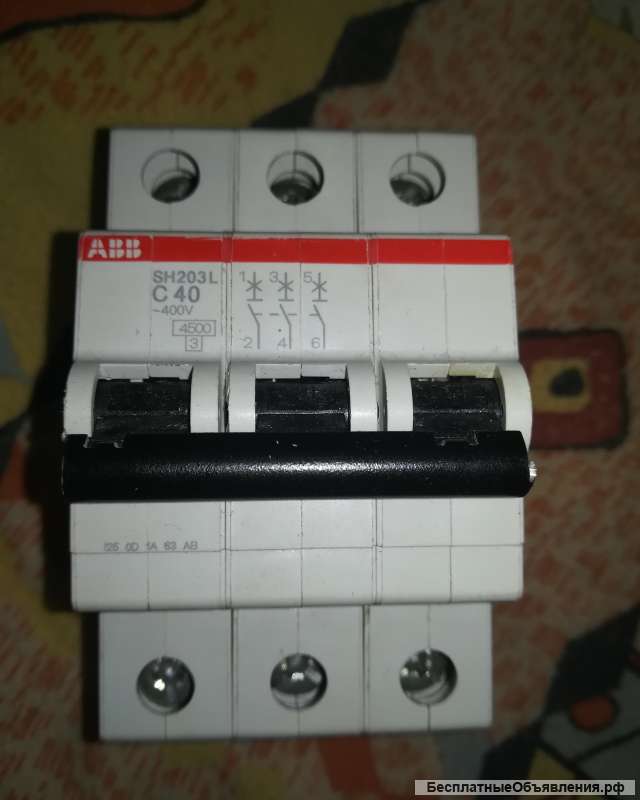 Автоматические выключатели Legrand ABB IEK