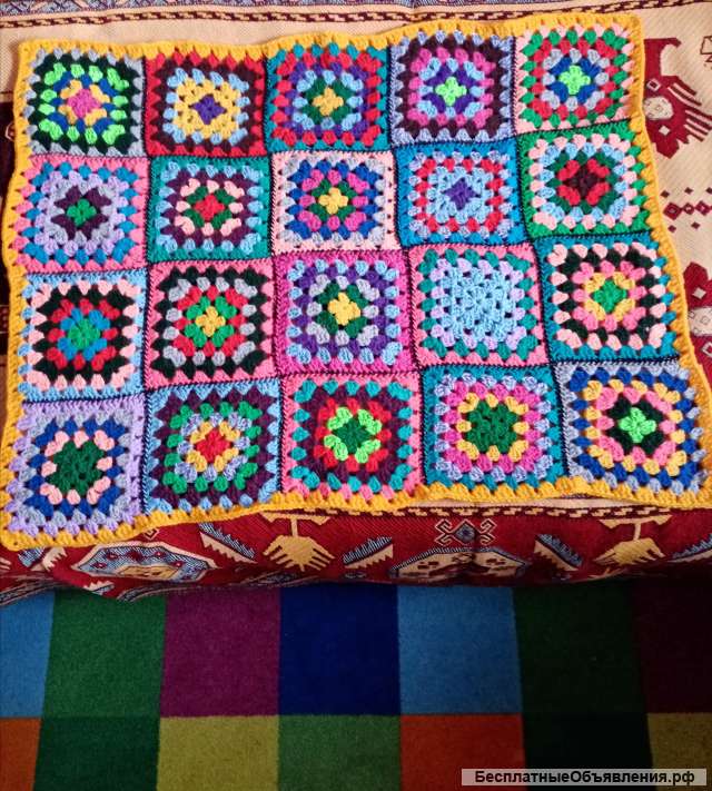 Половик связаный крючком