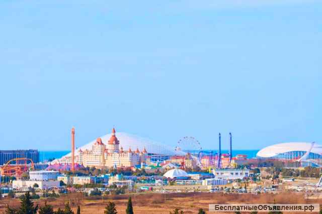 3-этажный дом в Сочи на участке с ровным ландшафтом