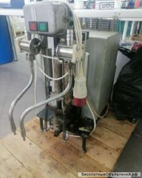 Дозатор поршневой, 2х головочный, полуавтомат