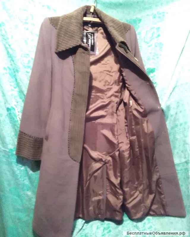 Пальто демисезонное новое р44-46