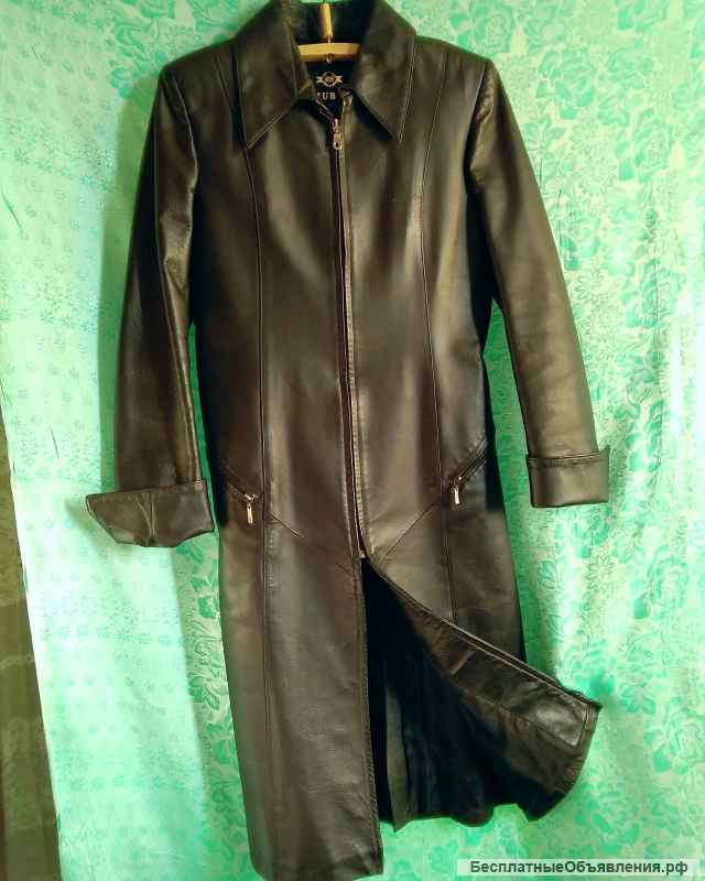 Плащ кожа натуральная р42-44