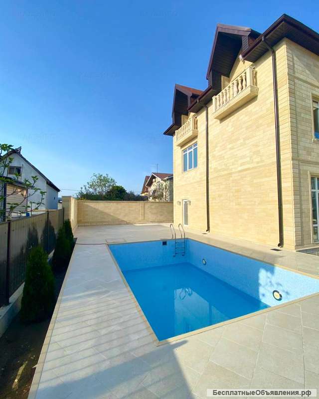 3-этажный дом в Сочи под чистовую отделку