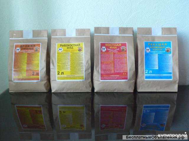 Корма для животных и птиц