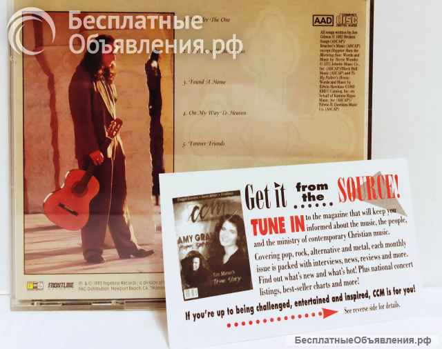 CD диск Jon Gibson Forever Friends. Фирменный диск. 1992