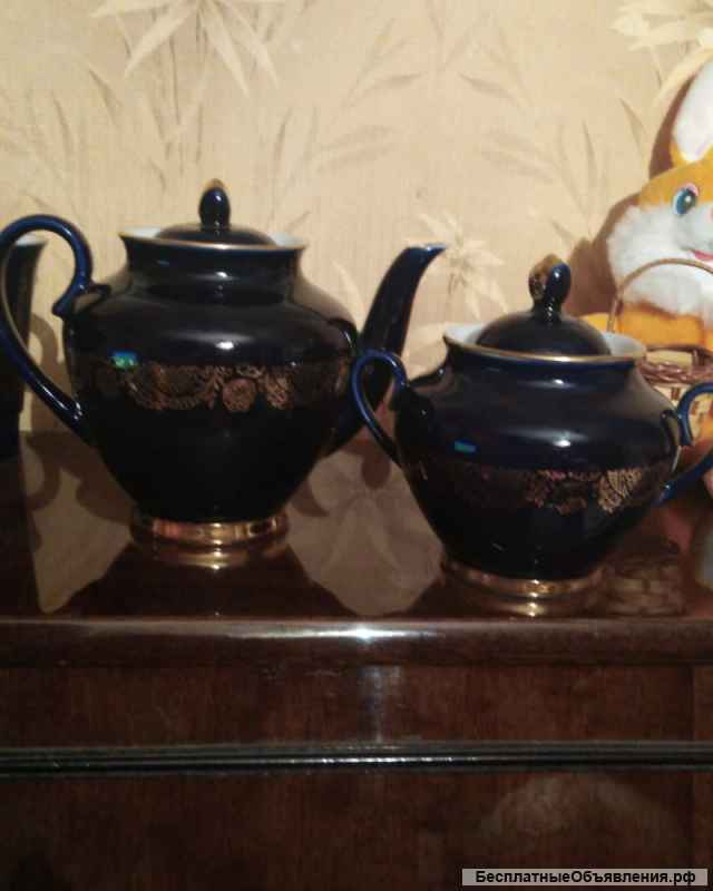 Чайник заварочный и сахарница Лфз