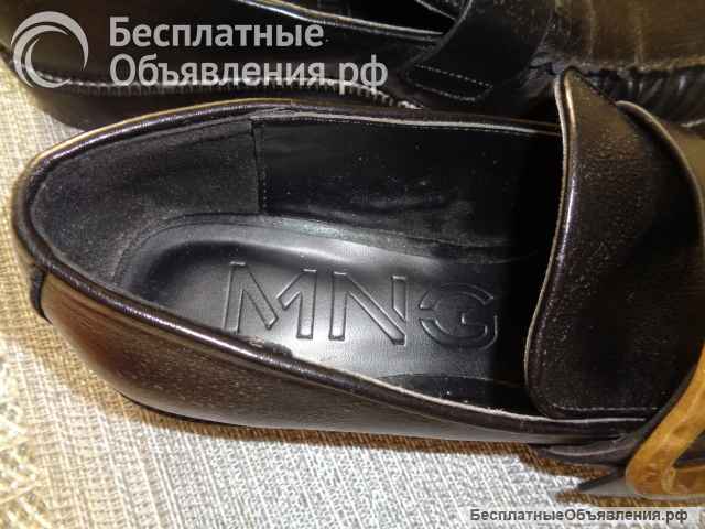 Манго, натуральная кожа, размер 40 в отличном состоянии