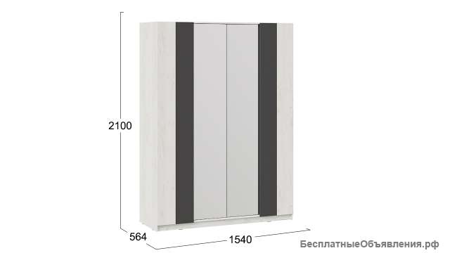 Шкаф 4-х створчатый «Валери»
