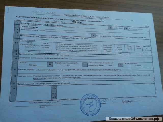 Курлек 5 соток рядом с берегом Томи