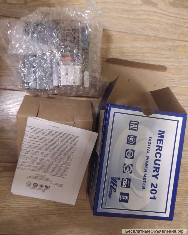 Счётчик Меркурий 201.5 новый