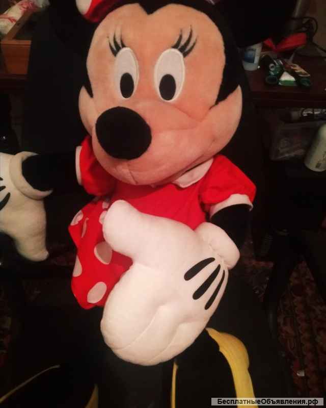 Мягкая игрушка большая Микки Маус