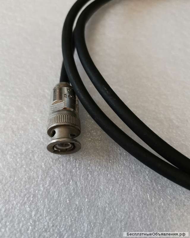 Качественный антенный провод для видео (провод папа-BNC папа) 75 Ом 1,5 м оригинальный