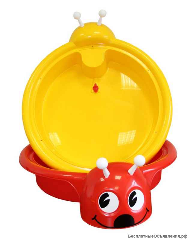 Песочница - бассейн "БОЖЬЯ КОРОВКА"