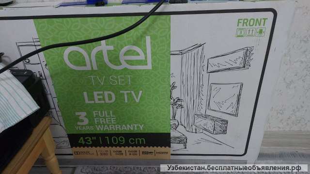 Новый телевизор Artel-43