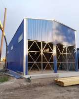 Ангар из сендвич панелей