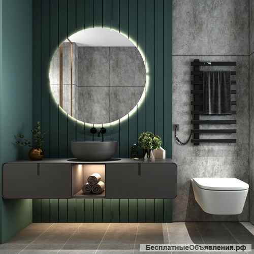 Полотенцесушитель электрический Black & White N-355B