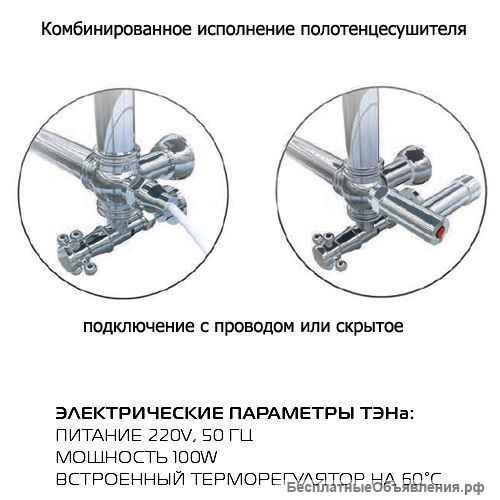 Полотенцесушитель Арго Флейт