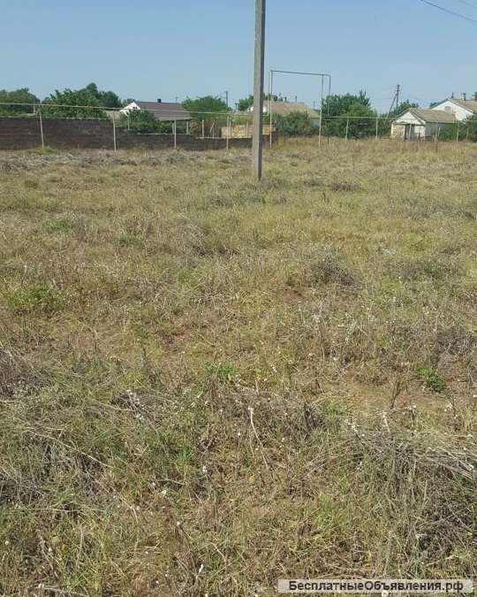 Участок не далеко от моря