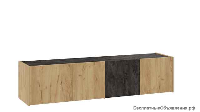 Тумба для ТВ «Рокс» Тип 1 Коричневый, Черный