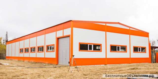 Быстровозводимые здания, склады, ангары