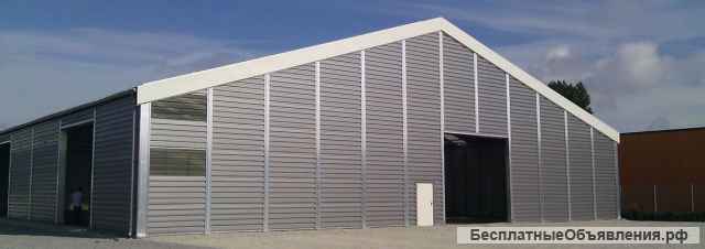 Быстровозводимые здания, склады, ангары