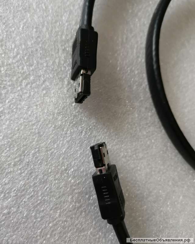 Кабель интерфейсный eSATA-eSATA CC-ESATA-DATA-XL 1.0m оригинальный НОВЫЙ