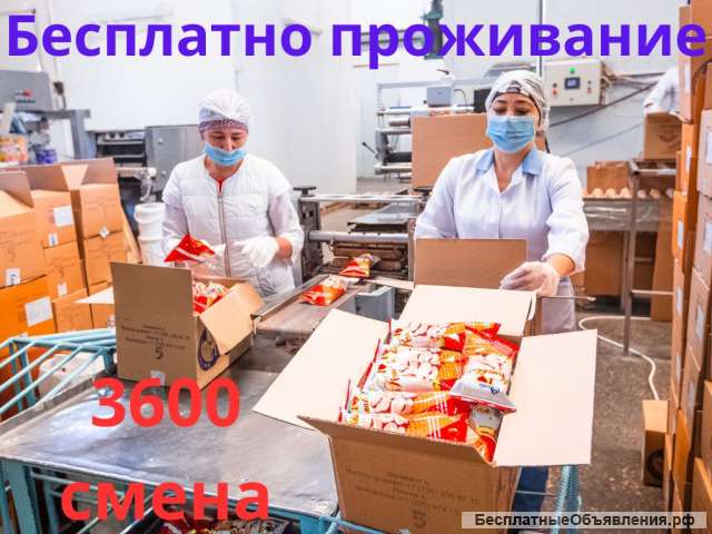 Вахта 20/30/40 Упаковщик/ца в Москве. Питание, проживание бесплатно