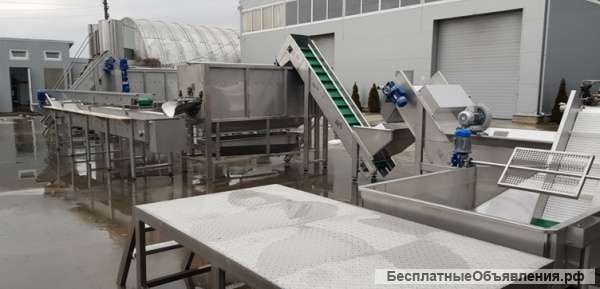 Линия для производства кабачковой икры и пюре