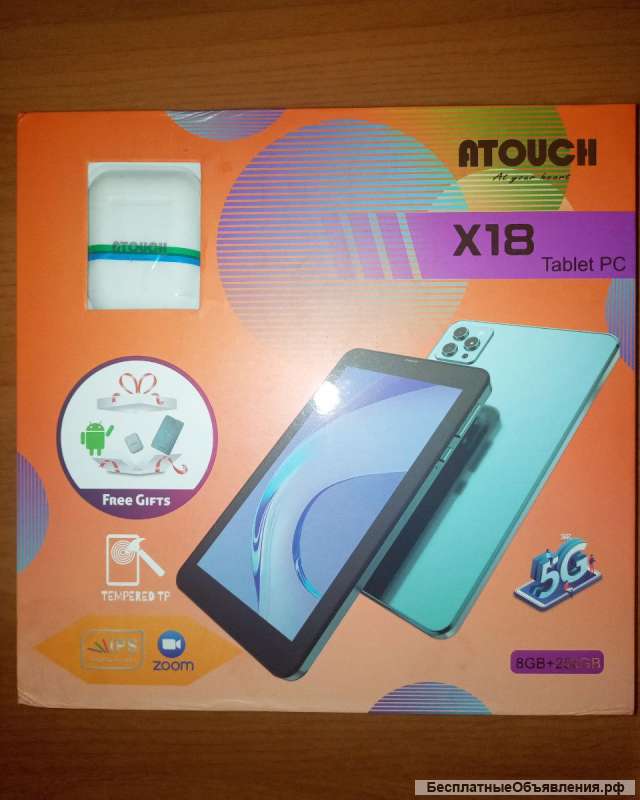 Новый atouch X18 6/256GB, 2 Dual SIM
