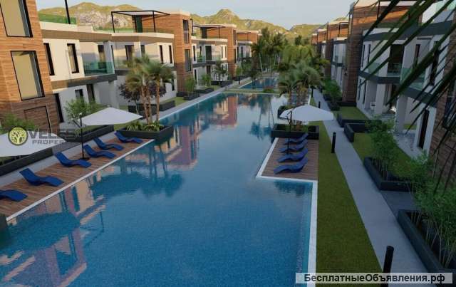 Квартира 1+1 в Боаз, Искеле