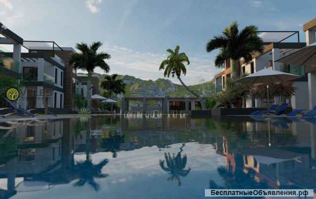 Квартира 1+1 в Боаз, Искеле