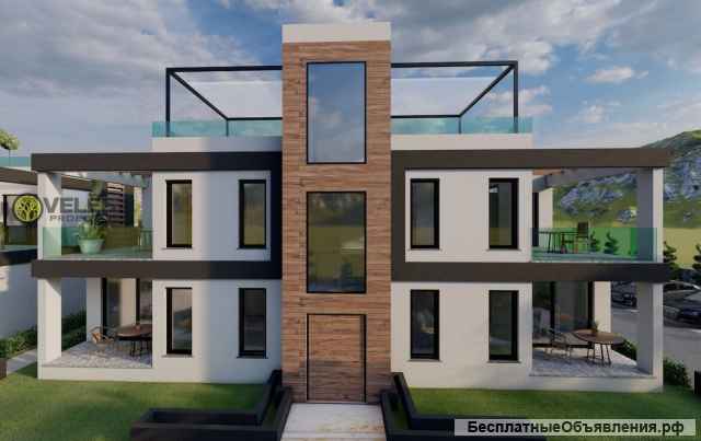 Квартира 1+1 в Боаз, Искеле