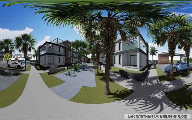 Квартира 1+1 в Боаз, Искеле