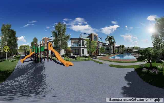 Квартира 1+1 в Боаз, Искеле