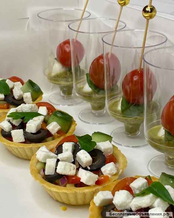Гастробоксы, закуски для фуршета