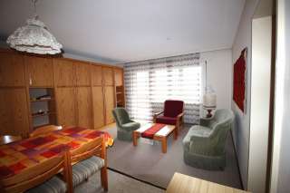 CLABINA, уютная 2,5 комнатная квартира с балконом и прекрасным видом в Лейкербаде, Швейцария