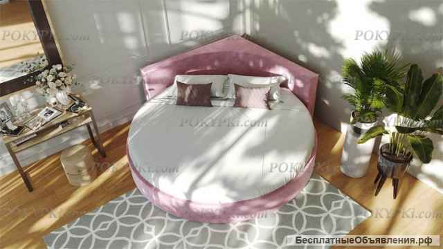 Круглая кровать «Жасмин»