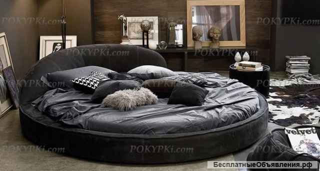 Круглая кровать «Жасмин»