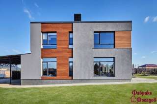 Облицовка домов и загородных коттеджей