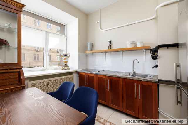 2-комнатной квартиры 59 кв.м. в центре Москвы