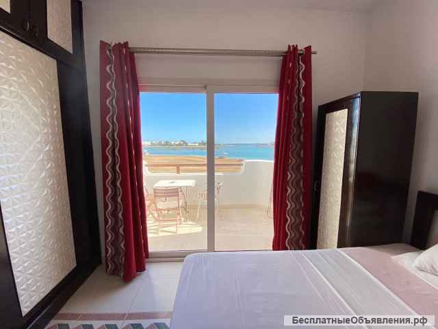 Квартира с видом на море в Хургаде в Эль-Гуне (Египет)